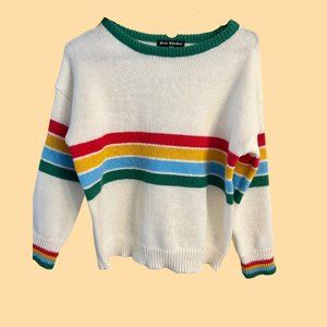Old kelshas rainbow sweater